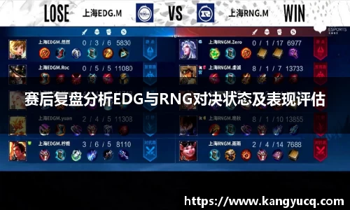 赛后复盘分析EDG与RNG对决状态及表现评估