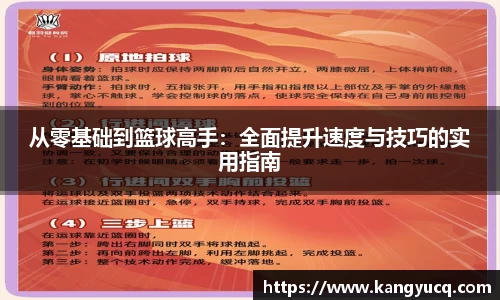 从零基础到篮球高手：全面提升速度与技巧的实用指南