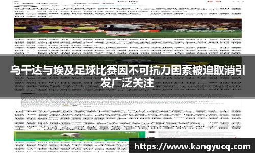 乌干达与埃及足球比赛因不可抗力因素被迫取消引发广泛关注
